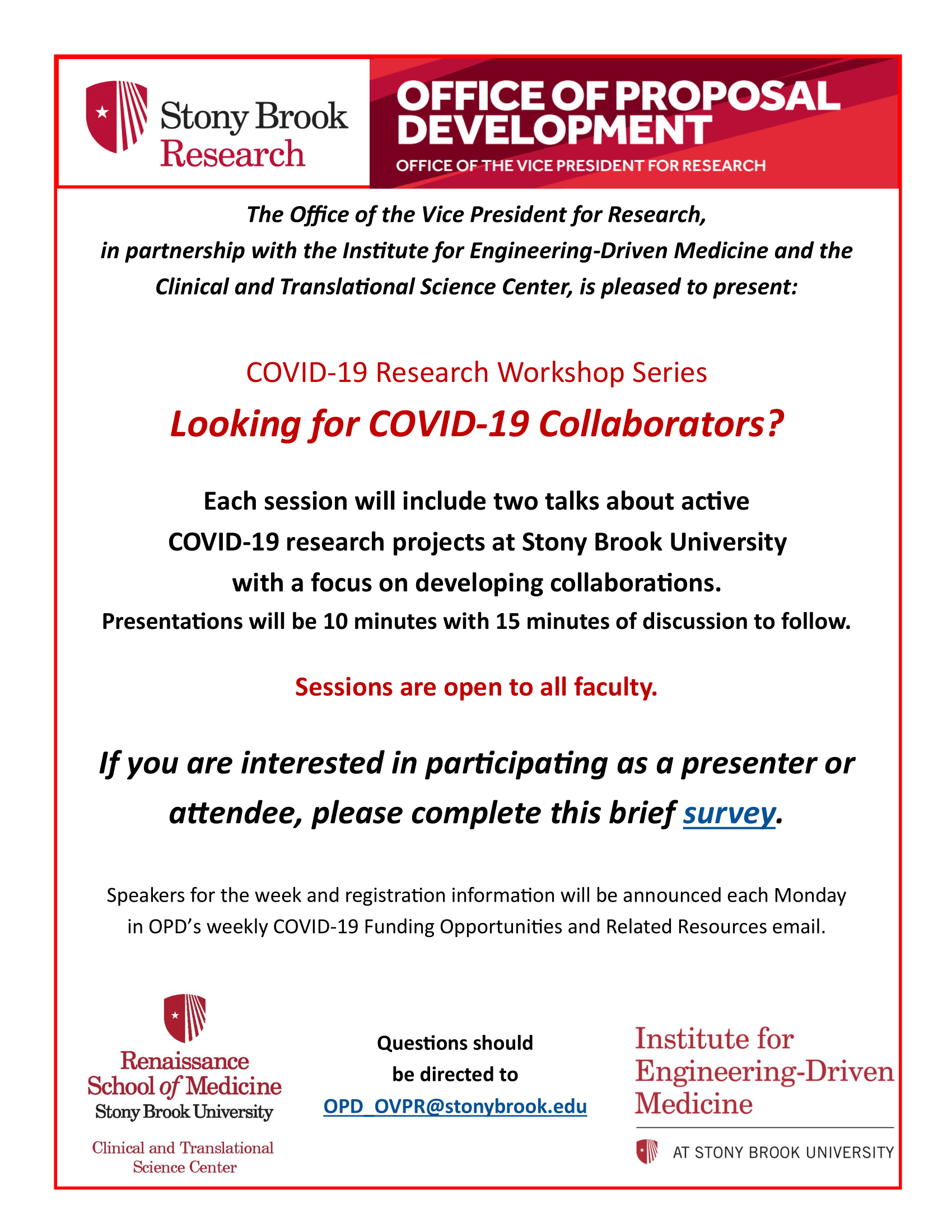 Covid 19 Research Symposium Institute For Engineering Driven Medicine